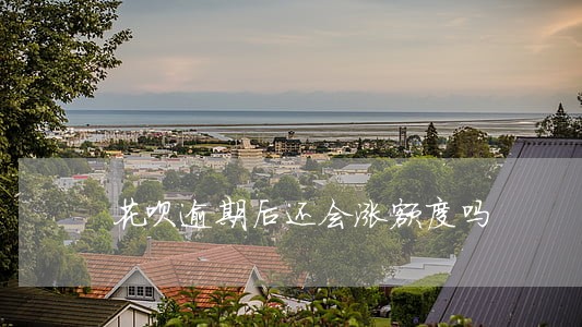 花呗逾期后还会涨额度吗 花呗逾期后还会涨额度吗