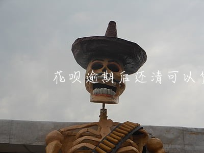花呗逾期后还清可以贷款买车吗