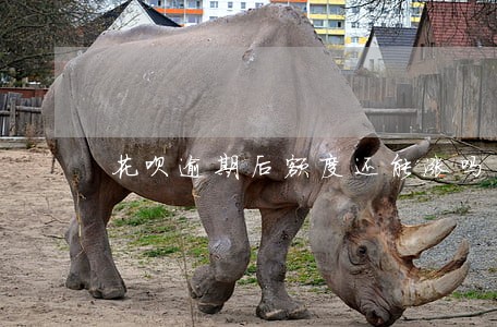 花呗逾期后额度还能涨吗 花呗逾期后额度还能涨吗