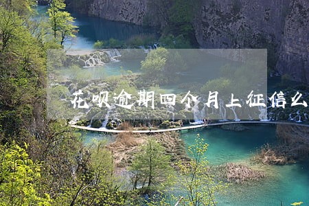 花呗逾期四个月上征信么 花呗逾期四个月上征信么