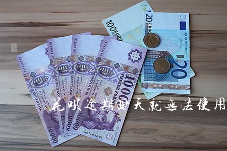 花呗逾期四天就无法使用了 花呗逾期四天就无法使用了