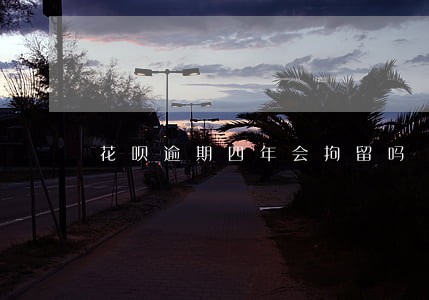 花呗逾期四年会拘留吗 花呗逾期四年会拘留吗