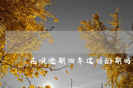 花呗逾期四年过诉讼期吗