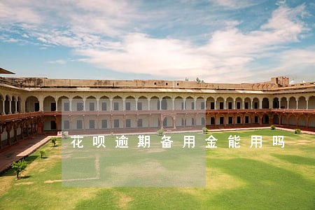 花呗逾期备用金能用吗 花呗逾期备用金能用吗