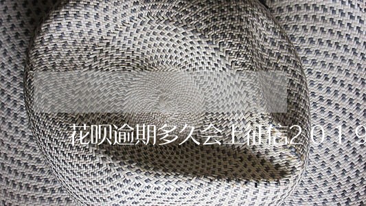 花呗逾期多久会上征信2019 花呗逾期多久会上征信2019
