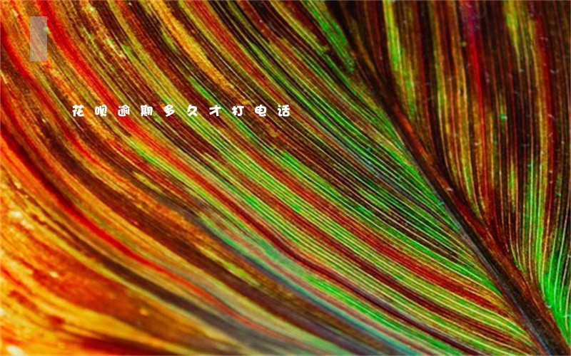 花呗逾期多久才打电话 花呗逾期多久才打电话