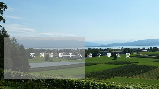 花呗逾期多久能全部恢复 花呗逾期多久能全部恢复