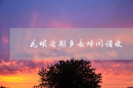 花呗逾期多长时间催收