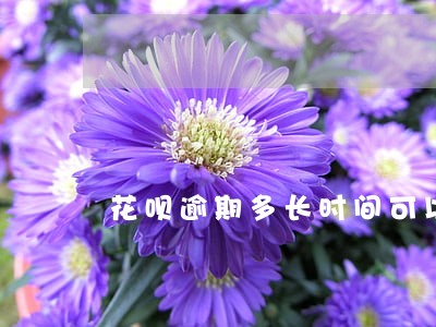 花呗逾期多长时间可以再次用了 花呗逾期多长时间可以再次用了