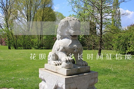 花呗逾期多长时间征信能恢复 花呗逾期多长时间征信能恢复
