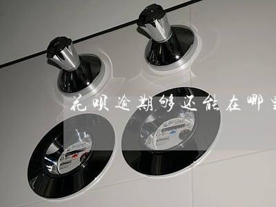 花呗逾期够还能在哪里贷款