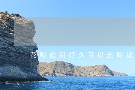 花呗逾期好久可以删除记录