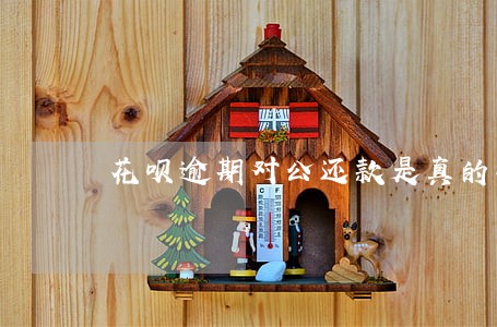 花呗逾期对公还款是真的吗 花呗逾期对公还款是真的吗