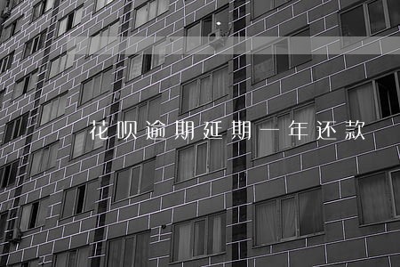 花呗逾期延期一年还款 花呗逾期延期一年还款