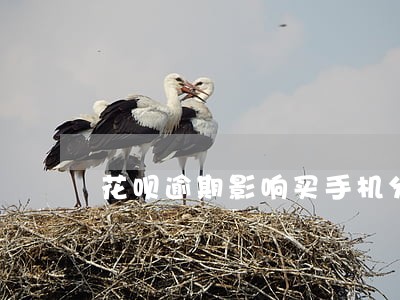 花呗逾期影响买手机分期吗