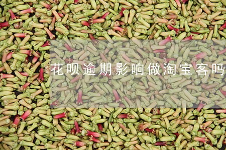 花呗逾期影响做淘宝客吗
