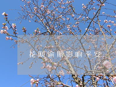 花呗逾期影响平安 花呗逾期影响平安