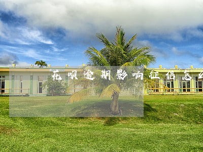 花呗逾期影响征信怎么解决 花呗逾期影响征信怎么解决
