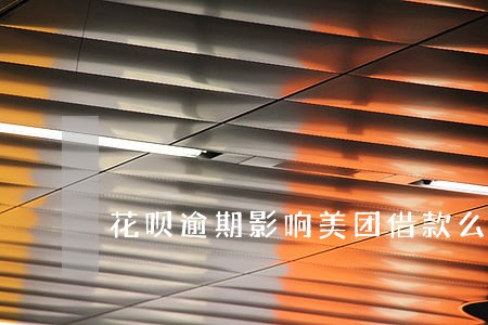 花呗逾期影响美团借款么 花呗逾期影响美团借款么