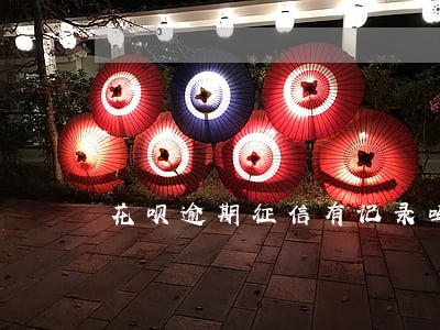 花呗逾期征信有记录吗 花呗逾期征信有记录吗