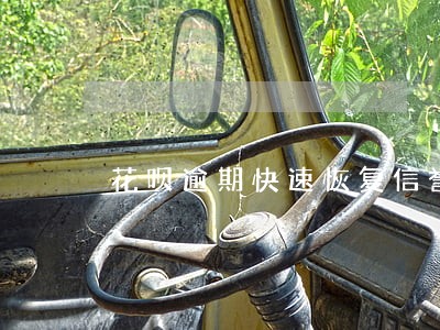 花呗逾期快速恢复信誉积分