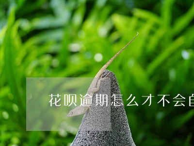 花呗逾期怎么才不会自动扣款 花呗逾期怎么才不会自动扣款