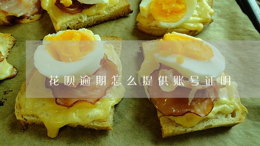 花呗逾期怎么提供账号证明