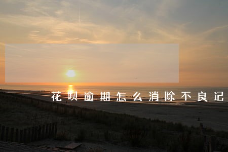 花呗逾期怎么消除不良记录 花呗逾期怎么消除不良记录