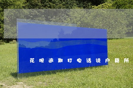 花呗逾期打电话说户籍所在地 花呗逾期打电话说户籍所在地