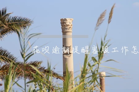 花呗逾期提醒客服工作怎么样