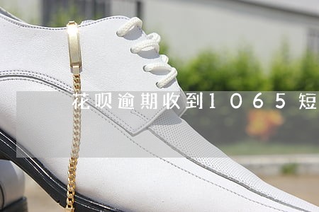 花呗逾期收到1065短信 花呗逾期收到1065短信