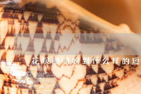 花呗逾期收到什么样的短信才是真 花呗逾期收到什么样的短信才是真