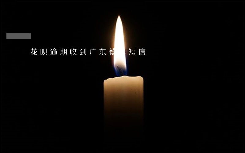 花呗逾期收到广东德律短信 花呗逾期收到广东德律短信
