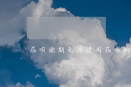 花呗逾期无法使用花呗购物解除 花呗逾期无法使用花呗购物解除