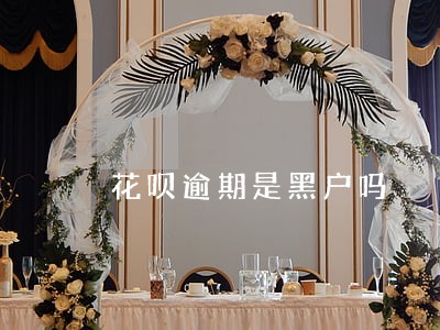 花呗逾期是黑户吗 花呗逾期是黑户吗