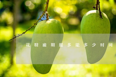 花呗逾期最多能多少时间 花呗逾期最多能多少时间