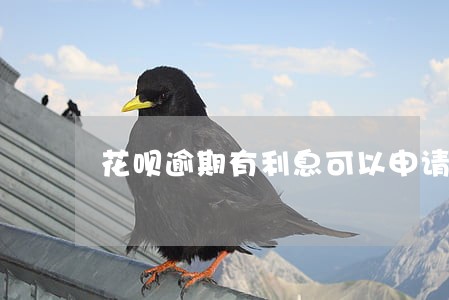 花呗逾期有利息可以申请减免吗 花呗逾期有利息可以申请减免吗