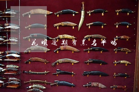 花呗逾期有黑名单吗 花呗逾期有黑名单吗
