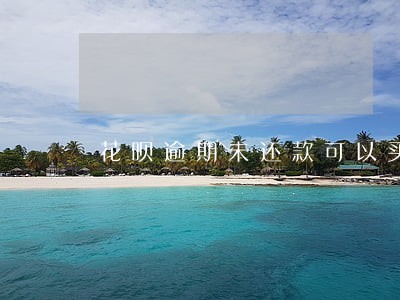 花呗逾期未还款可以买票吗