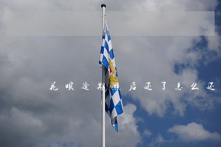花呗逾期然后还了怎么还显示 花呗逾期然后还了怎么还显示
