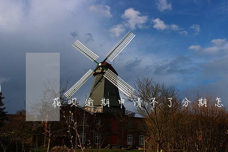 花呗逾期申请不了分期怎么办 花呗逾期申请不了分期怎么办