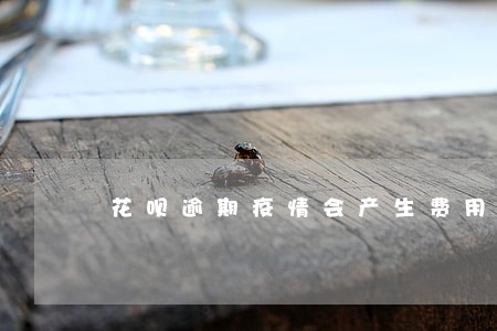 花呗逾期疫情会产生费用 花呗逾期疫情会产生费用