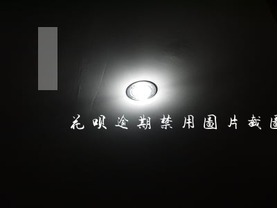 花呗逾期禁用图片截图高清 花呗逾期禁用图片截图高清