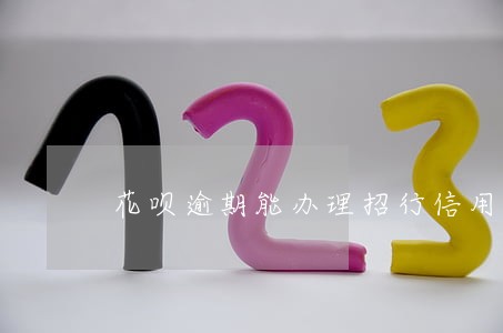 花呗逾期能办理招行信用卡吗