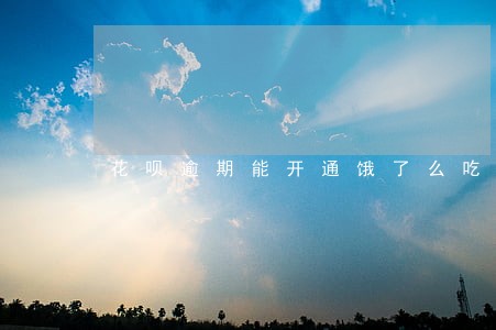 花呗逾期能开通饿了么吃饭额度吗 花呗逾期能开通饿了么吃饭额度吗
