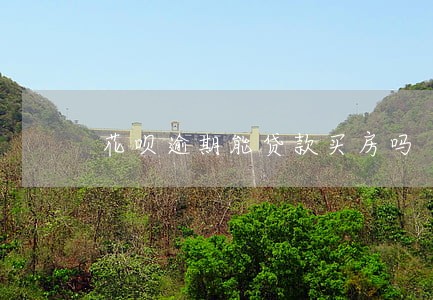 花呗逾期能贷款买房吗 花呗逾期能贷款买房吗
