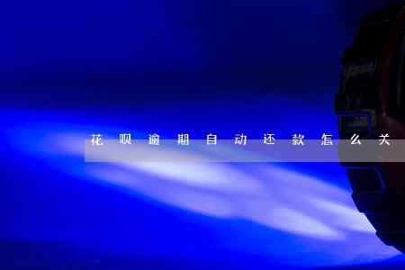 花呗逾期自动还款怎么关闭 花呗逾期自动还款怎么关闭