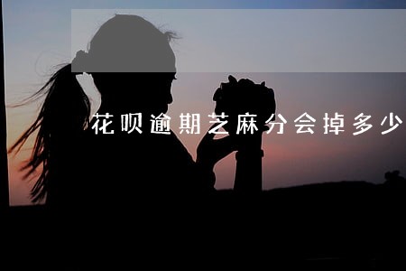 花呗逾期芝麻分会掉多少 花呗逾期芝麻分会掉多少