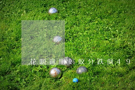 花呗逾期蚂蚁分跌倒499 花呗逾期蚂蚁分跌倒499