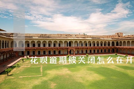 花呗逾期被关闭怎么在开通